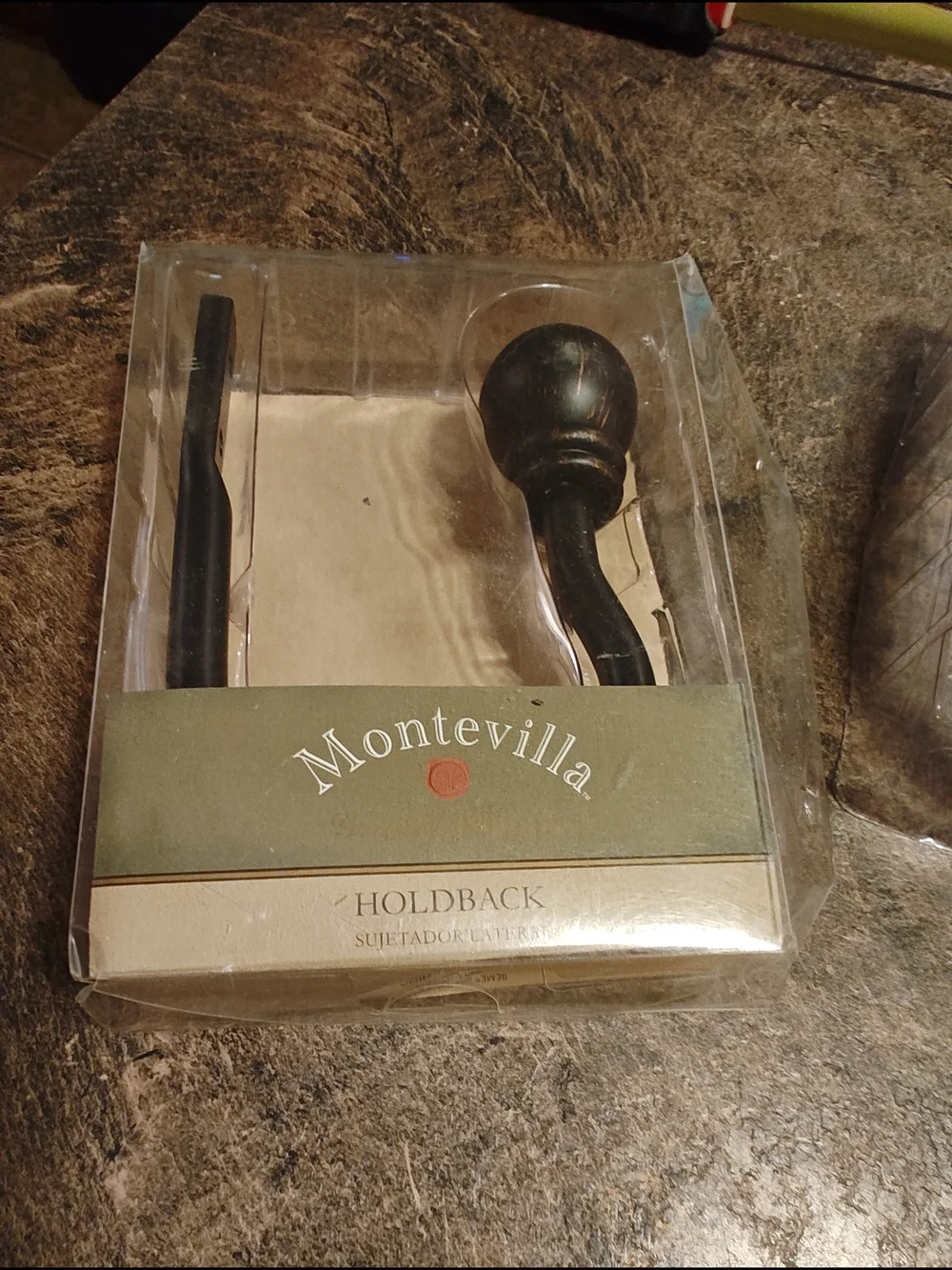 Home Wall Decor Hooks - Black Decorative Curtain Holdbacks